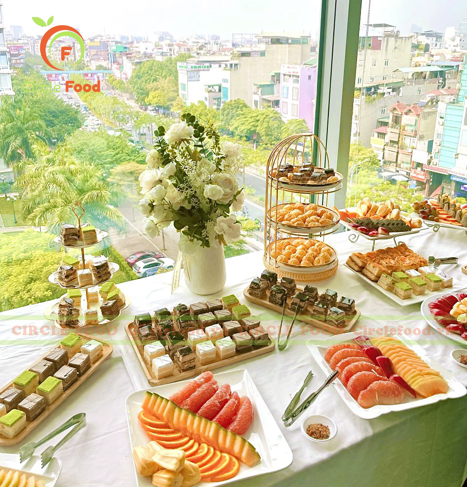 tiệc teabreak khai trương
