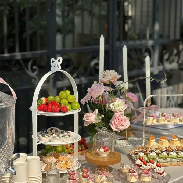 Menu thực đơn set tiệc Teabreak TB01