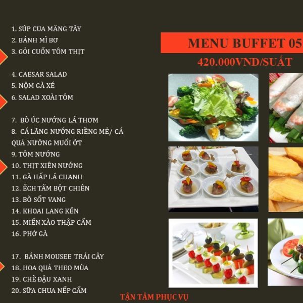 Menu Buffet 05
