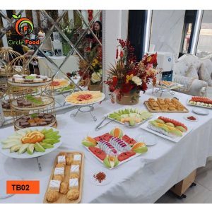 Menu Thực đơn set tiệc Teabreak TB02