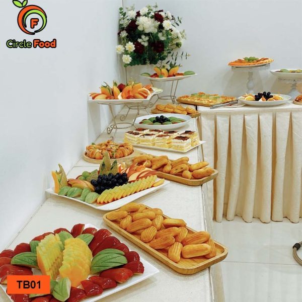 Menu thực đơn set tiệc Teabreak TB01