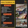Menu Thực đơn set tiệc Teabreak TB06