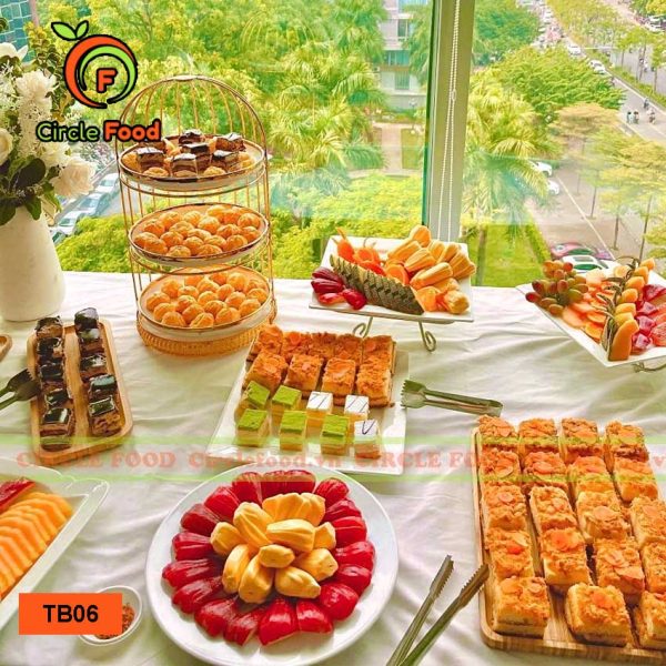 Menu Thực đơn set tiệc Teabreak TB06