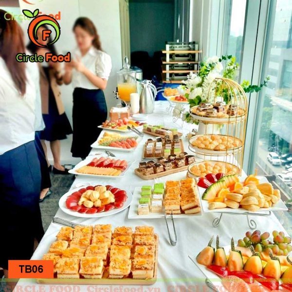 Menu Thực đơn set tiệc Teabreak TB06