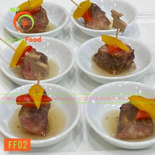Menu thực đơn set tiệc Finger food FF02