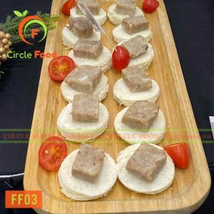 Menu thực đơn set tiệc Finger food FF03