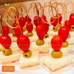 Menu thực đơn set tiệc Finger food FF04