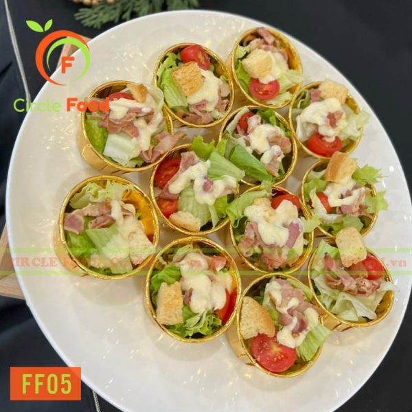 Menu thực đơn set tiệc Fingerfood FF05