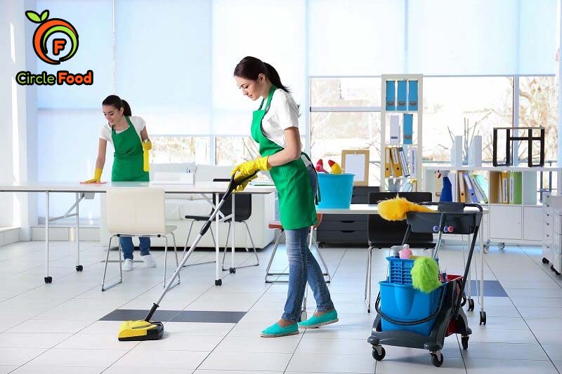 nhân viên tạp vụ bếp
