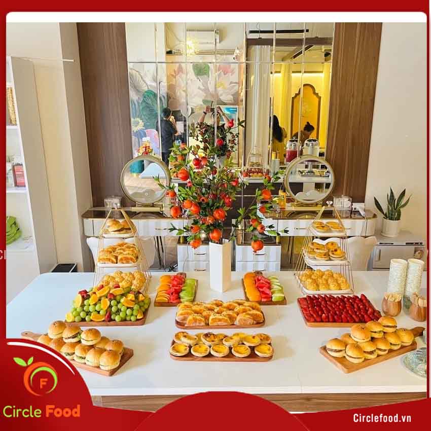 nơi nhận đặt bánh tiệc teabreak