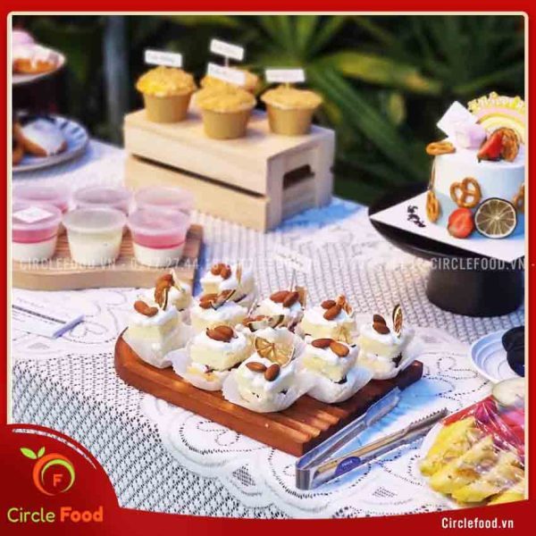 Bánh gato bày tiệc BTB20