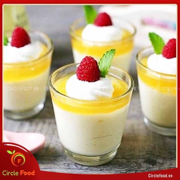 Bánh pudding vị dâu – việt quất BTB12