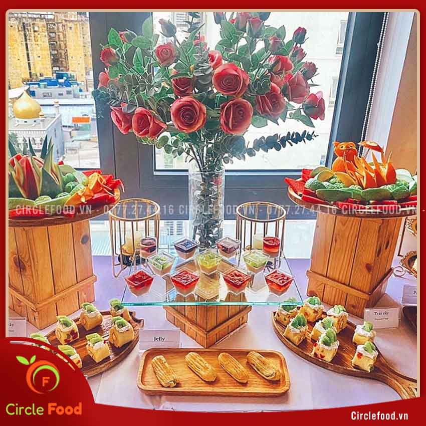 Hướng dẫn trang trí bàn tiệc finger food
