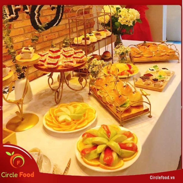 Tiệc teabreak khai trương trà sữa NooTea Ecopark Hưng Yên