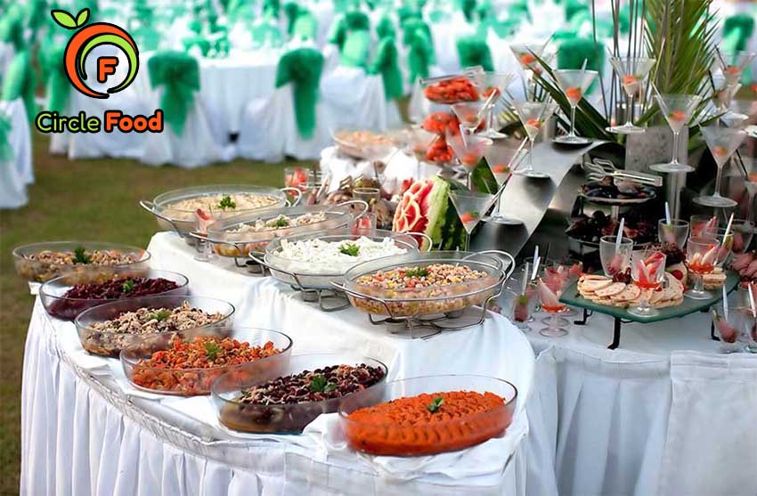 dịch vụ nấu tiệc buffet tại nhà ở Hà Nội