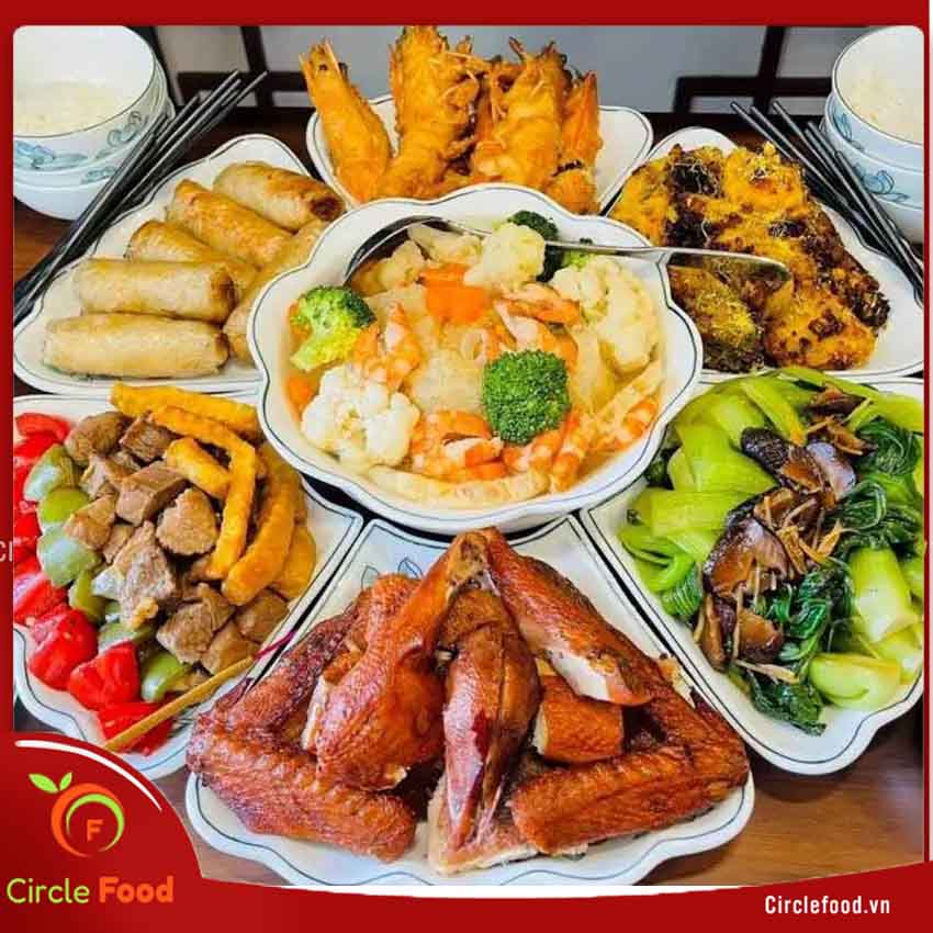 mâm cỗ cúng rằm tháng 7