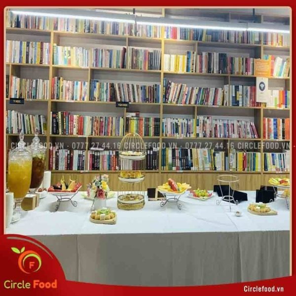 Cana Event tổ chức tiệc teabreak khai trương Trạm Đọc – Read Station Huỳnh Thúc Kháng