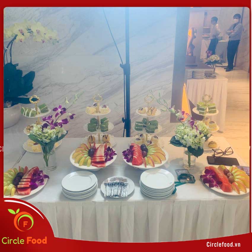 Cana Event tổ chức tiệc teabreak khai trương Học viện Rumballa Hair Tân Mai – Hoàng Mai tháng 10/2023