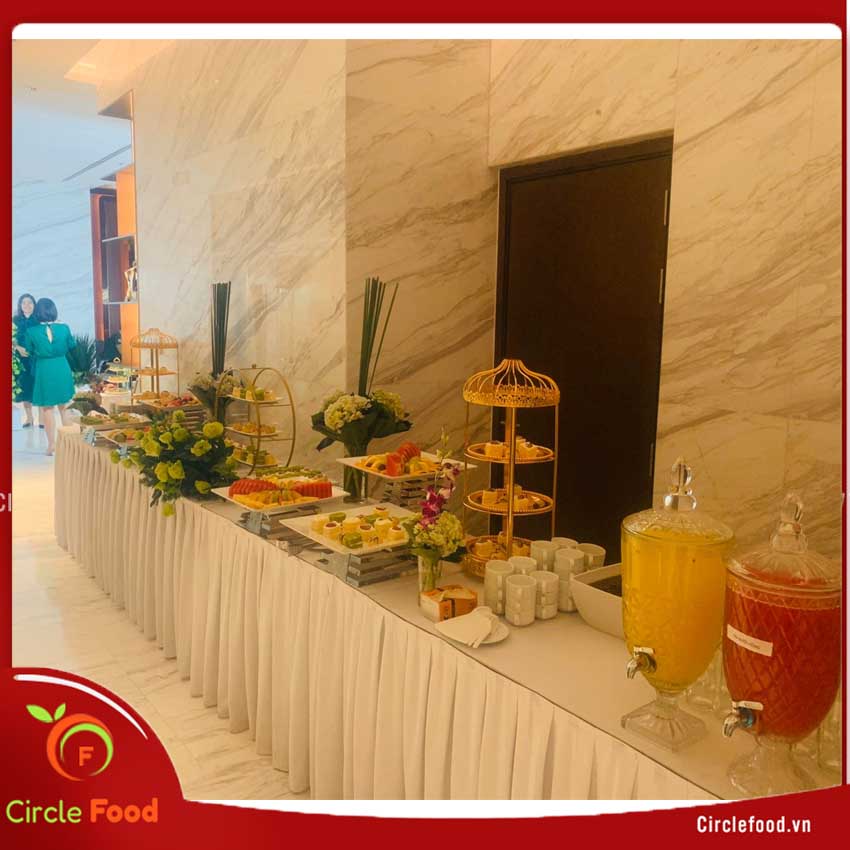 Cana Event tổ chức tiệc teabreak khai trương Học viện Rumballa Hair Tân Mai – Hoàng Mai tháng 10/2023