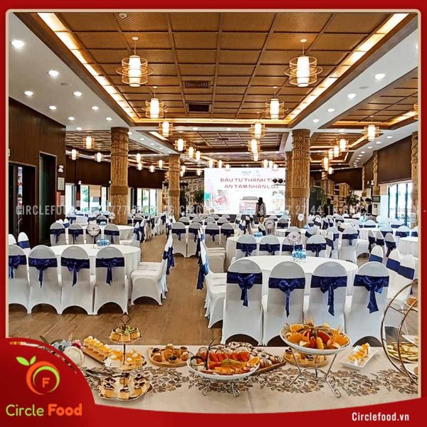 Cana Event tổ chức tiệc teabreak hội nghị gặp gỡ khách hàng của Việt Hương Comestics 27