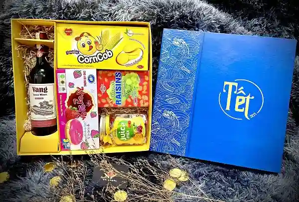 giỏ hộp quà Tết dưới 500K