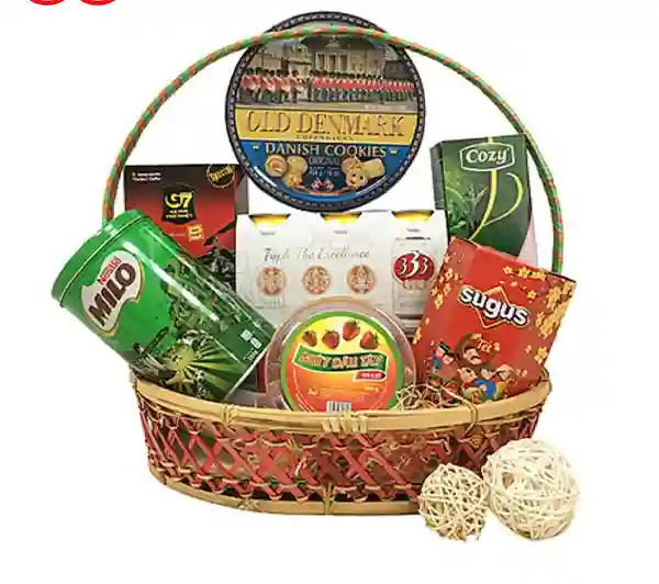 giỏ quà Tết giá 200k