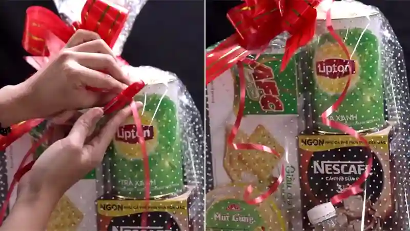 tự làm giỏ quà Tết Bính Ngọ 2026
