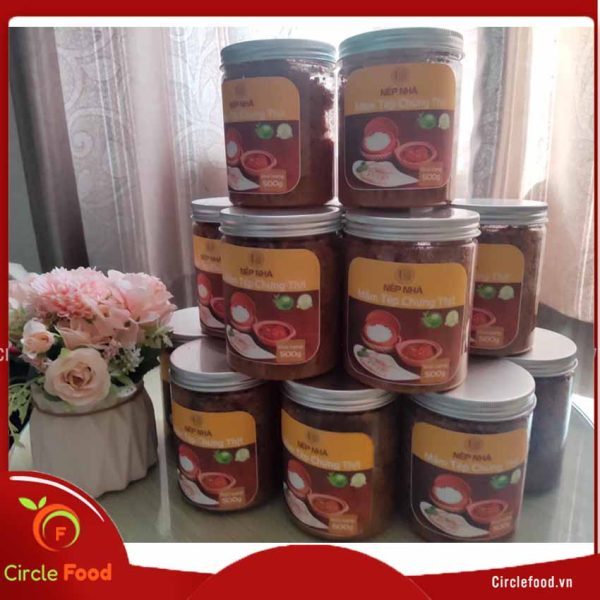 Mắm tép chưng thịt Nếp Nhà