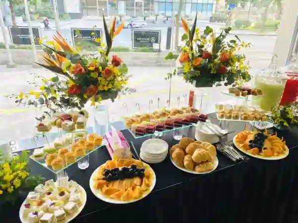 đặt tiệc teabreak khai xuân đầu năm cho công ty tại Hà Nội