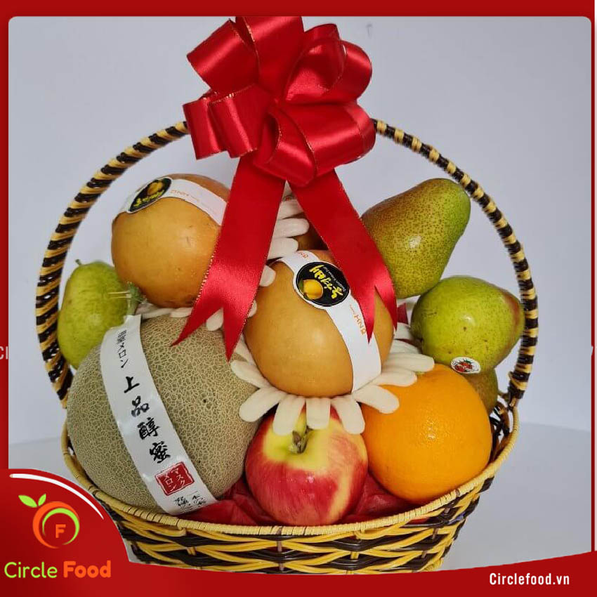 làm giỏ trái cây
