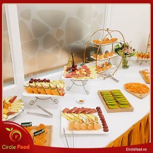 Hình ảnh tiệc teabreak Vietcombank khai trương chi nhánh 29 Sơn Tây Đan Phượng 5