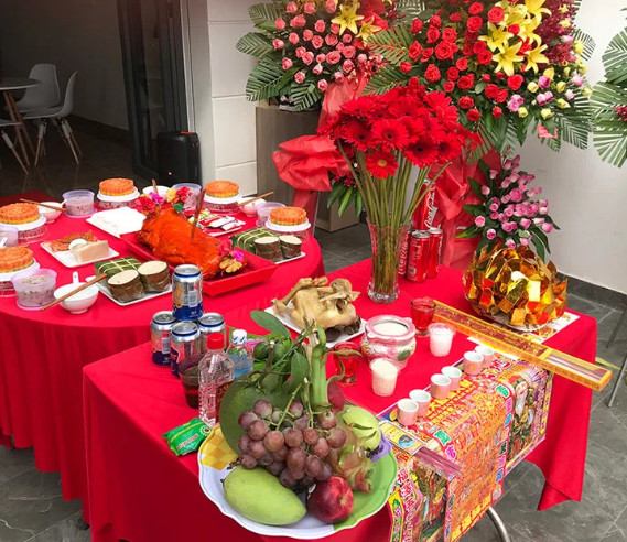 cúng khai trương cửa hàng