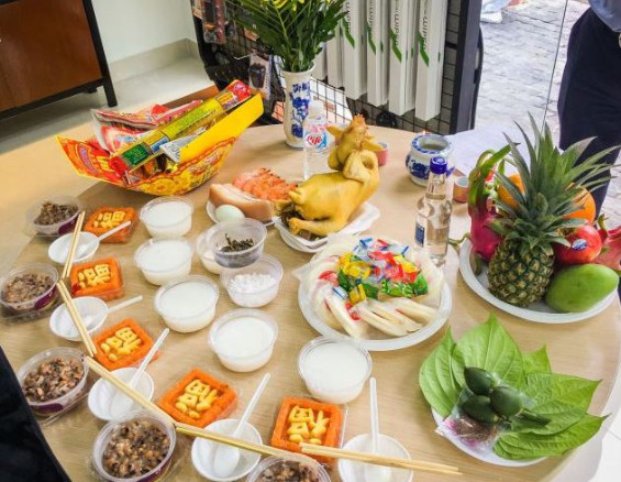 cúng khai trương tiệm tóc