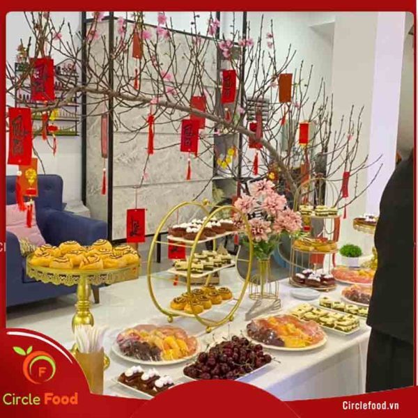 tiệc teabreak khai trương Falala spa dưỡng sinh Sài Đồng - Long Biên