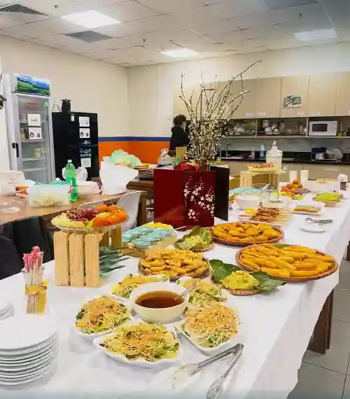 thực đơn tiệc finger food