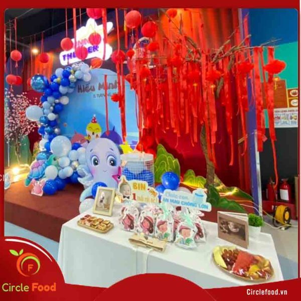 tiệc sinh nhật bé Hiếu Minh 1 tuổi