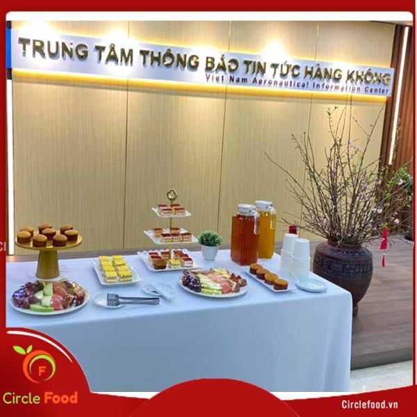 Tiệc teabreak 8/3 tại Trung tâm khai thác thông tin hàng không VNAIC