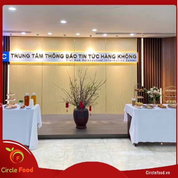 Tiệc teabreak 8/3 tại Trung tâm khai thác thông tin hàng không VNAIC