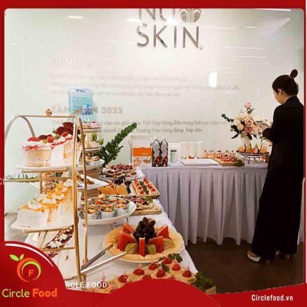 Cana Event tổ chức tiệc teabreak giới thiệu sản phẩm mới của Nu Skin Vietnam tại Center Point Lê Văn Lương, Thanh Xuân