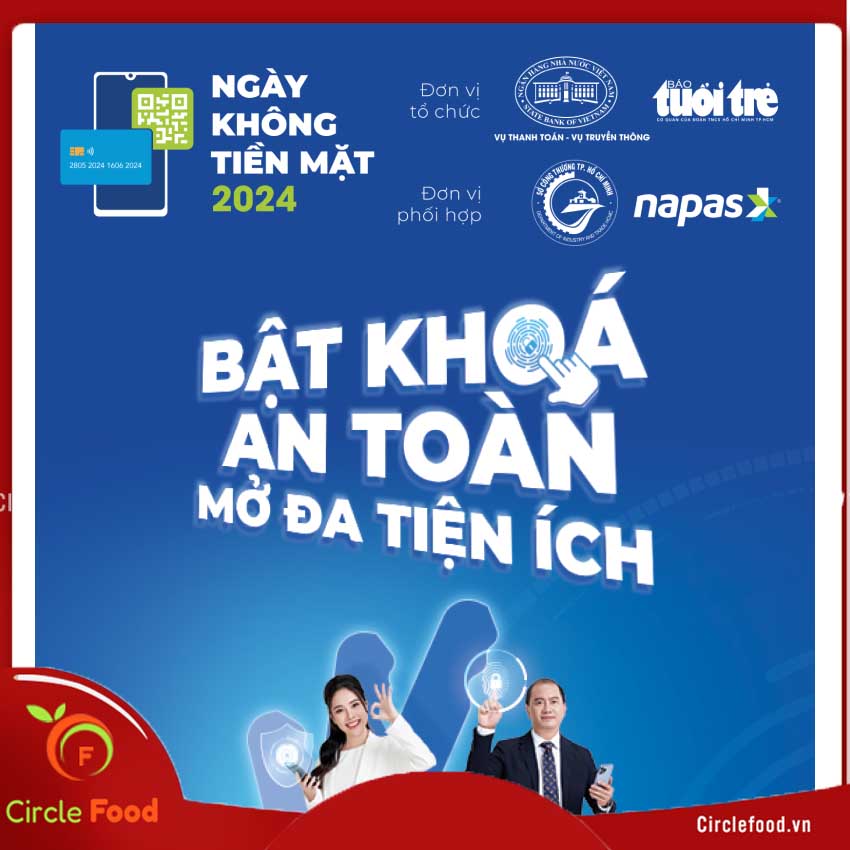 Cana Event hưởng ứng Ngày không tiền mặt 16/6 năm 2024