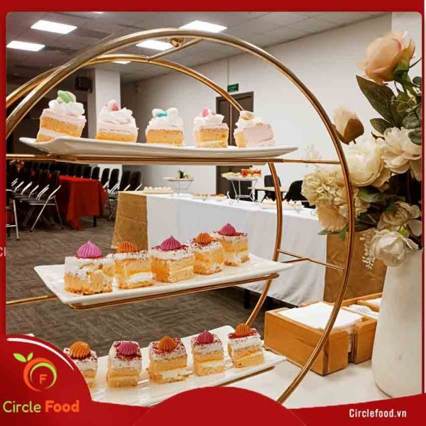 Tiệc teabreak Trung tâm đào tạo Taki
