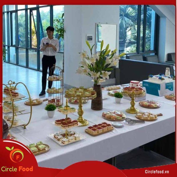 Tiệc teabreak Lễ Ra quân Chiến dịch thanh niên tình nguyện hè 2024