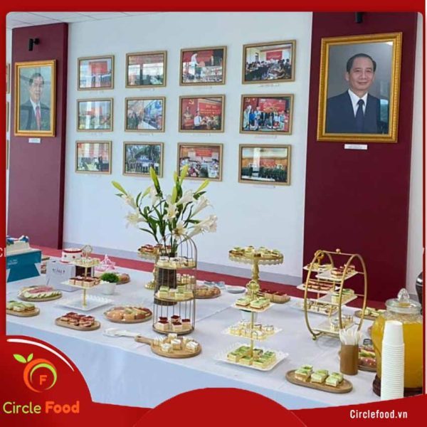 Tiệc teabreak Lễ Ra quân Chiến dịch thanh niên tình nguyện hè 2024
