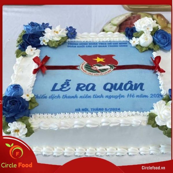 Tiệc teabreak Lễ Ra quân Chiến dịch thanh niên tình nguyện hè 2024