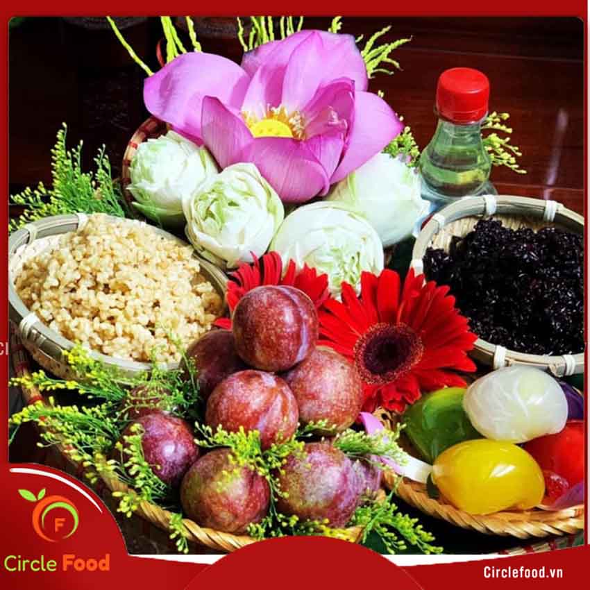mâm cúng tết Đoan Ngọ miền Bắc