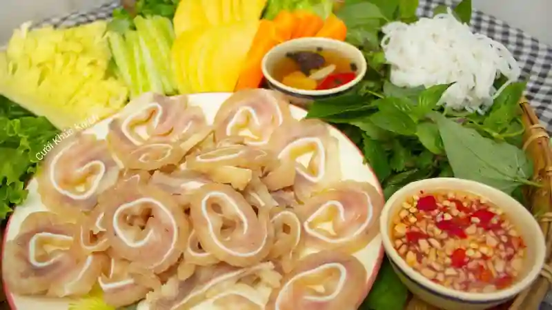 Cách làm tai heo ngâm mắm tỏi ớt