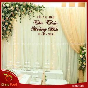 trang trí đám hỏi