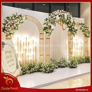 trang trí sảnh tiệc cưới