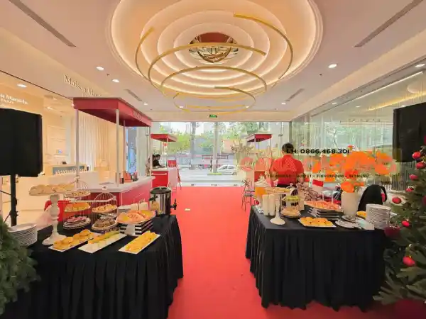 Cana Event cung cấp tiệc teabreak cho Triển lãm Tỏa V - Điểm chạm khoa học Quỹ VinFuture và Trung tâm Nghệ thuật Đương đại Vincom (VCCA)