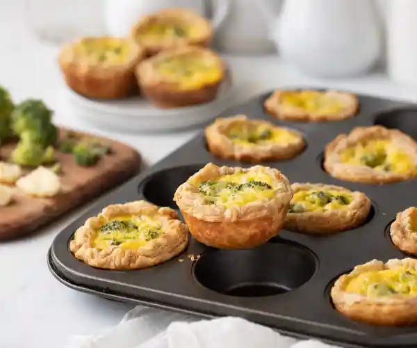 How to Make Mini Quiche with Puff Pastry for Noel 2025
